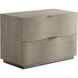 Hoyos 36 X 26 inch Light Wash / Warm Brass Night Stand